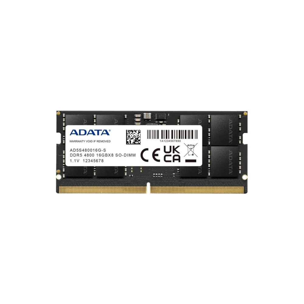 ADATA 16GB DDR5-4800 SO-DIMM Memory Module