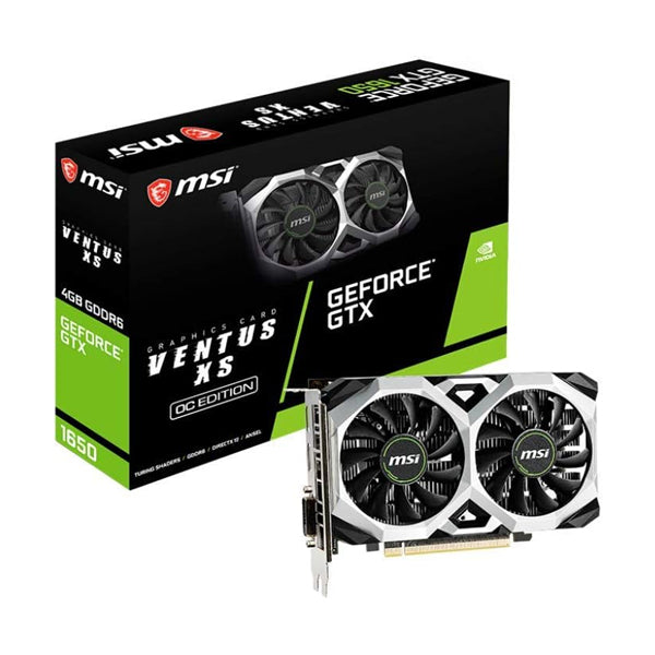 MSI Gaming GeForce GTX 1650 4GB GDRR4 Graphics Card