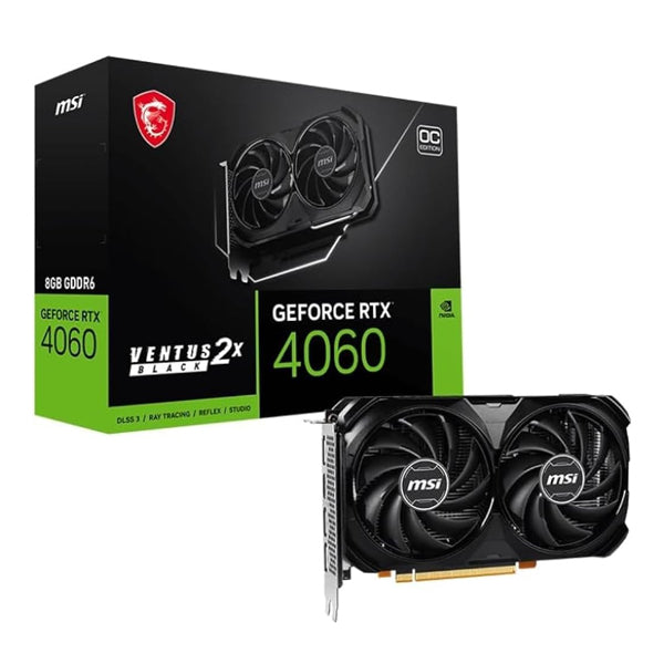 MSI Gaming GeForce GTX 4060 8GB GDRR6 Graphics Card