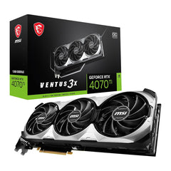 MSI Gaming GeForce GTX 4070Ti 12GB 3X GDRR6 Graphics Card