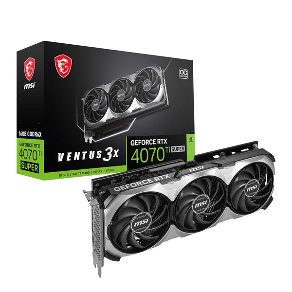 MSI Gaming GeForce GTX 4070Ti 16GB 3X GDRR6 Slim Graphics Card