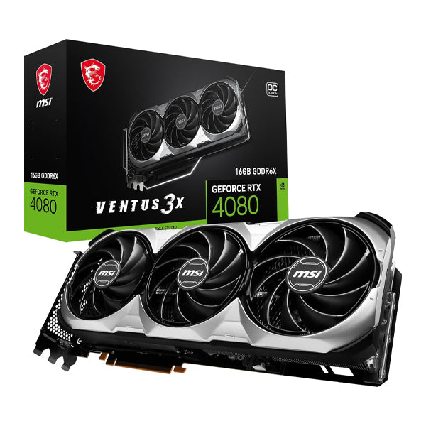 MSI Gaming GeForce GTX 4080 16GB 3X GDRR6 Graphics Card