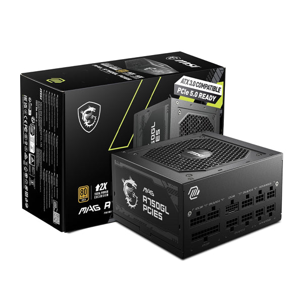 MSI MAG Gaming 750W Power Supply 