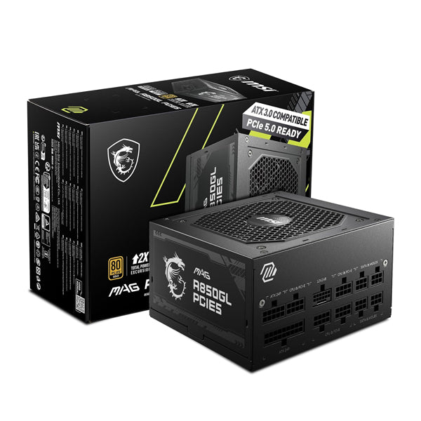 MSI MAG Gaming 850W Power Supply