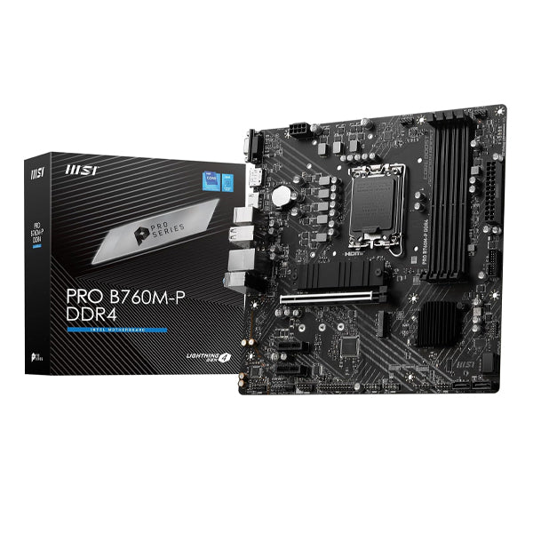 MSI PRO B760M-P DDR4 Pro Motherboard