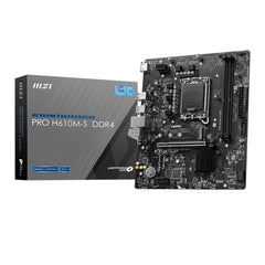 MSI PRO H610M-S DDR4 Motherboard