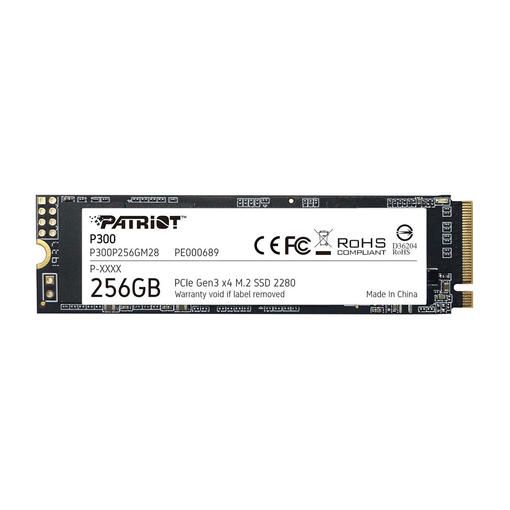 PATRIOT P300 M.2 PCIe Gen 3 x4 SSD – 256GB