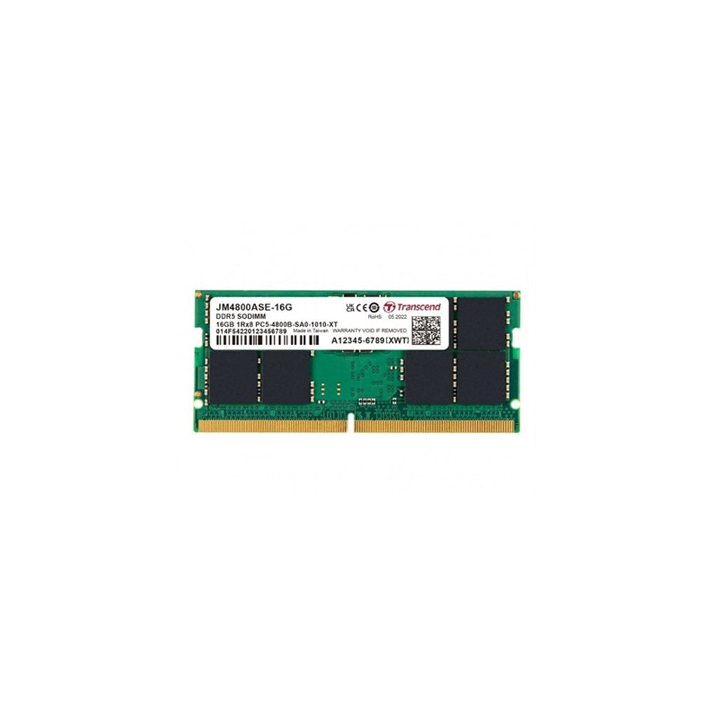 Transcend DDR5-4800MHz Laptop Ram - 16GB