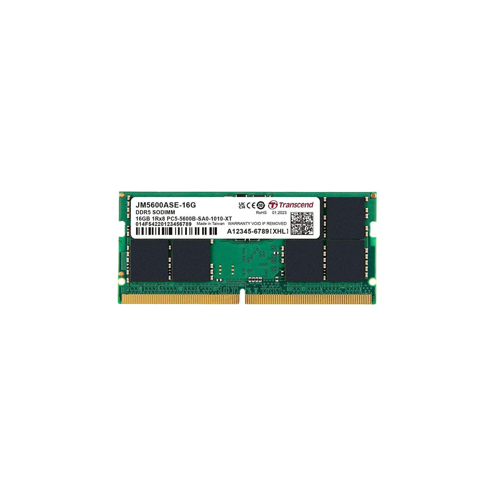 Transcend DDR5-5600MHz Laptop Ram - 16GB