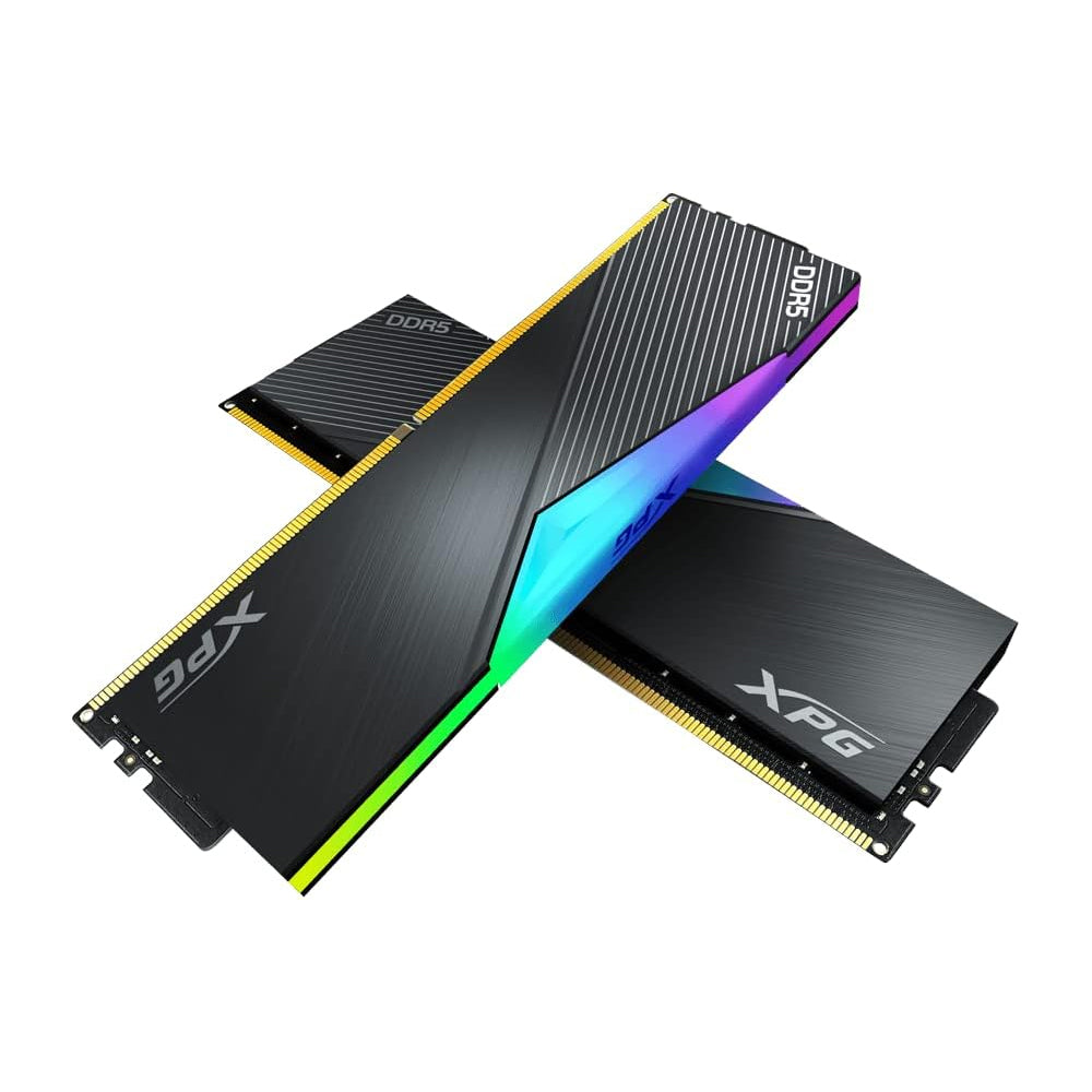 XPG LANCER DDR5 RGB Memory Module 7200MHz – 16GB Desktop RAM - Dual Pack