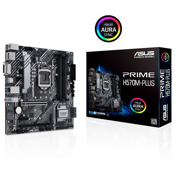 ASUS PRIME H570M-PLUS LGA 1200 Micro-ATX Motherboard