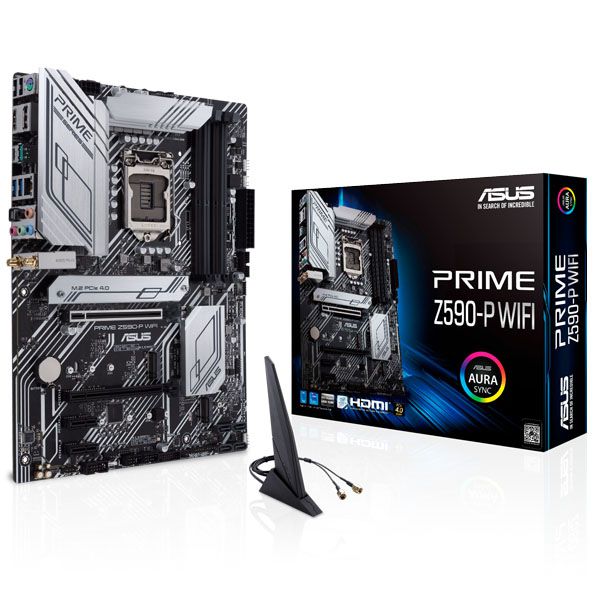 ASUS PRIME Z590-P WIFI LGA 1200 ATX Motherboard