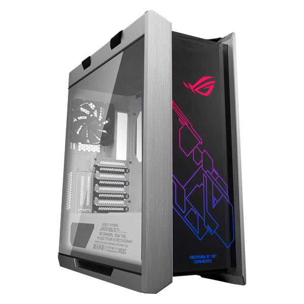 ASUS ROG Strix Helios GX601 RGB ATX/EATX Mid-Tower Gaming Case – White
