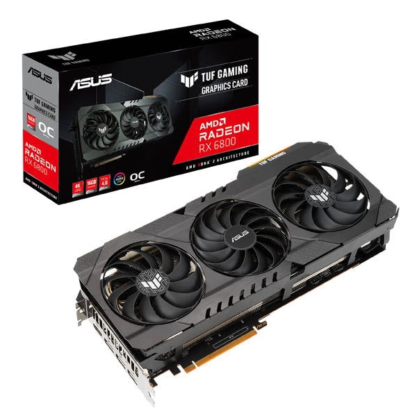 ASUS TUF GAMING Radeon RX 6800 XT Graphics Card – TUF-RX6800XT-O16G-GAMING