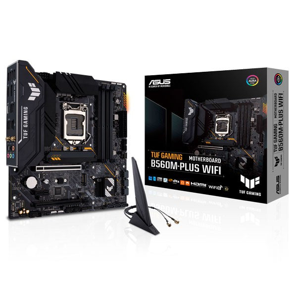 ASUS TUF GAMING B560M-PLUS WIFI LGA1200 Micro ATX Motherboard