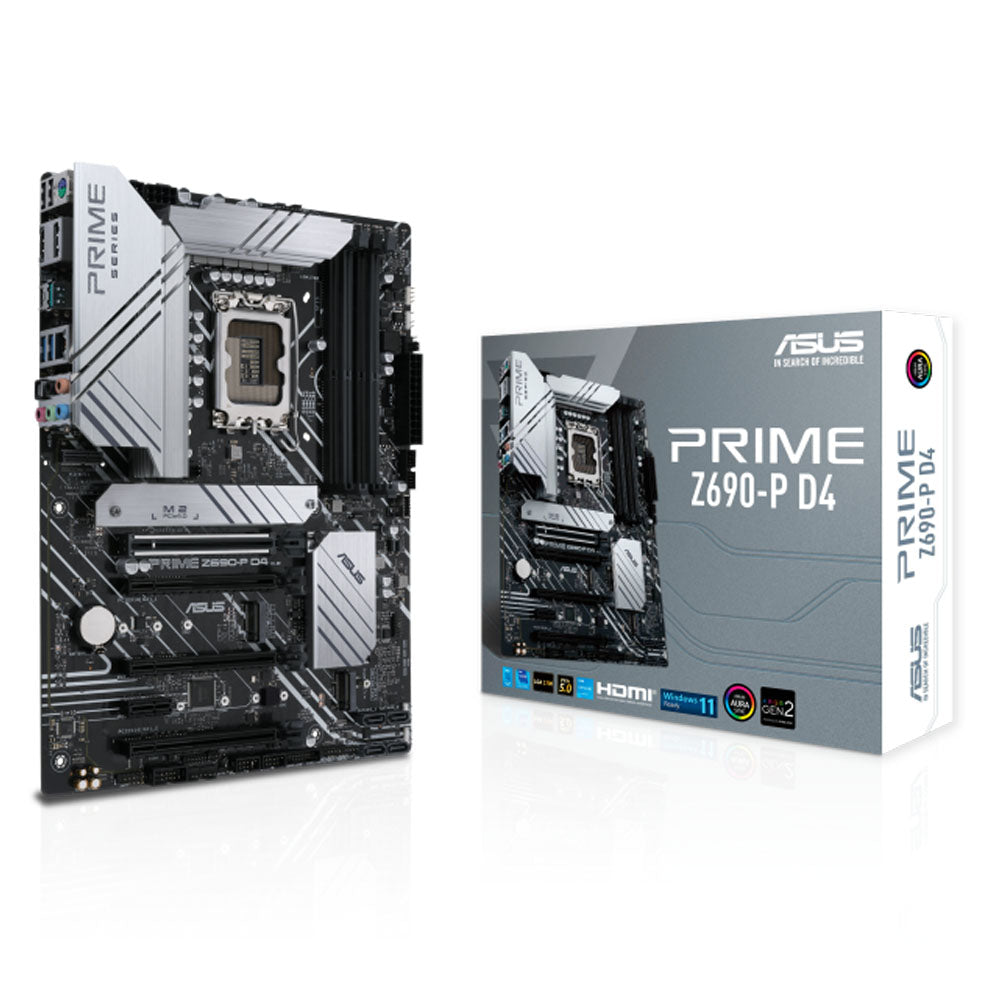 ASUS PRIME Z690-P D4 LGA 1700 ATX Motherboard