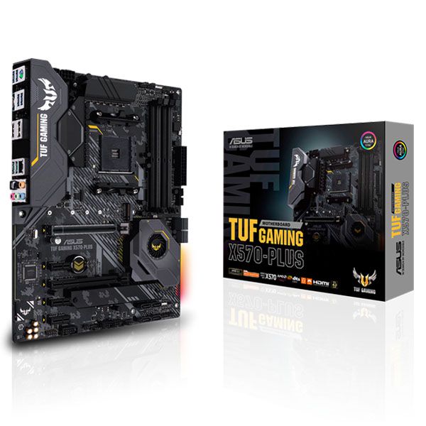 ASUS TUF GAMING X570-PLUS AM4 ATX Motherboard