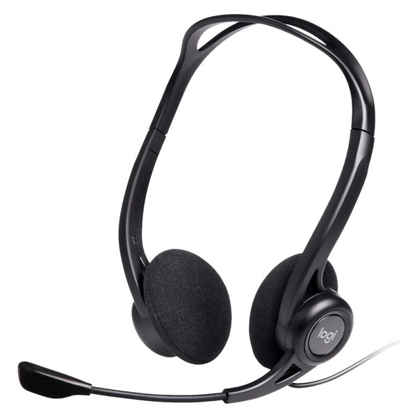 Logitech H370 USB Headset with Noise-Canceling Microphone – 981-00710