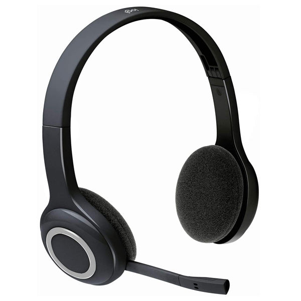 Logitech H600 Wireless Headset with Noise-Cancelling Mic – 981-000504