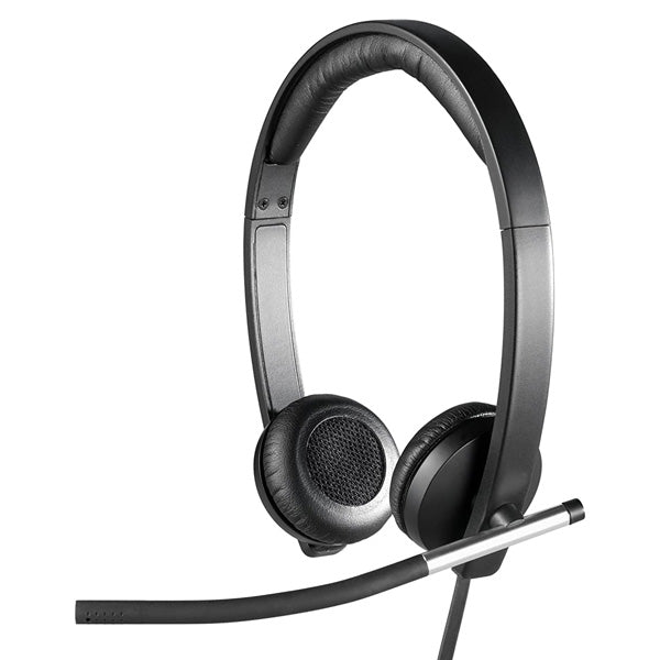 Logitech H650e Business Headset with Noise Cancelling Mic – 981-000545