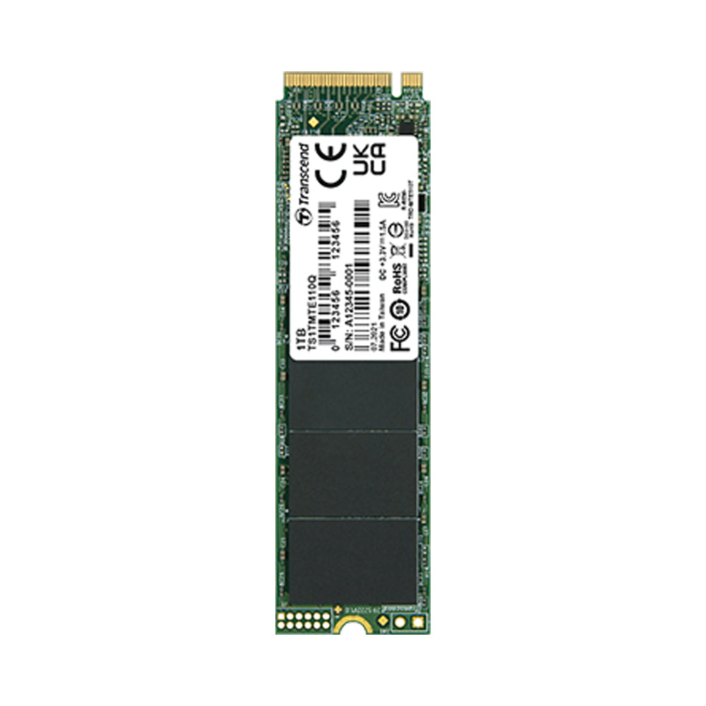 Transcend MTE110Q NVMe M.2 SSD – 1TB