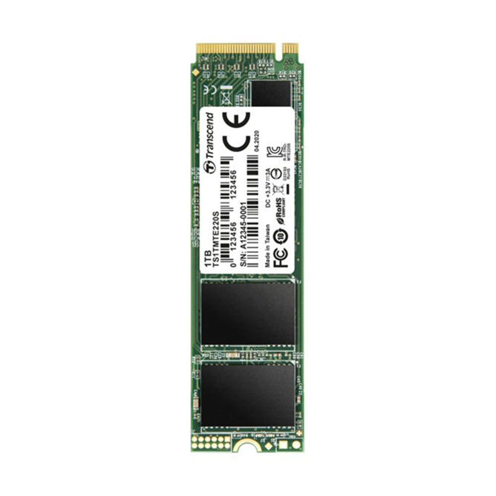 Transcend MTE220 NVMe M.2 SSD 1TB PCIe SSD