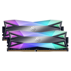 XPG SPECTRIX D60G DDR4 RGB Memory Module 3200MHz – 16GB Desktop RAM – Dual Pack