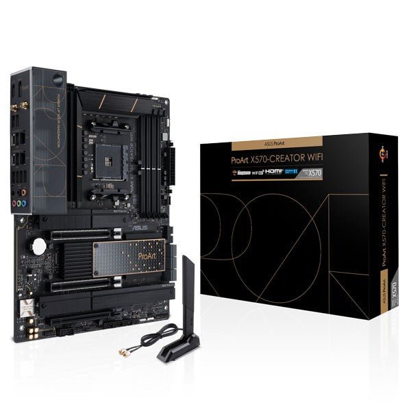 ASUS ProArt X570-CREATOR WIFI AMD ATX Motherboard - pacifictheweb