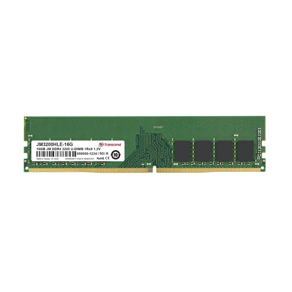 transcend 16GB DDR4 Transcend Desktop Ram 3200MHz